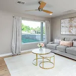 Tangerine Terrace Home - Modern Living Firepit Bbq
