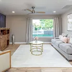 Tangerine Terrace Home - Modern Living Firepit Bbq