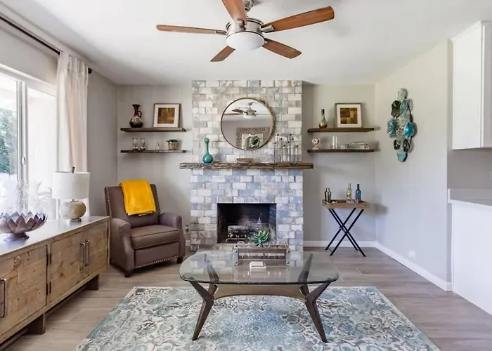 Casa Del Sol - Stylish Oasis Office Firepit Bbq
