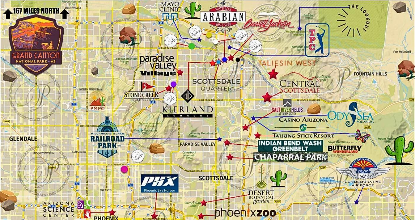 Tpc Golf, Shopping & Dining 3 Miles With Parking -1064