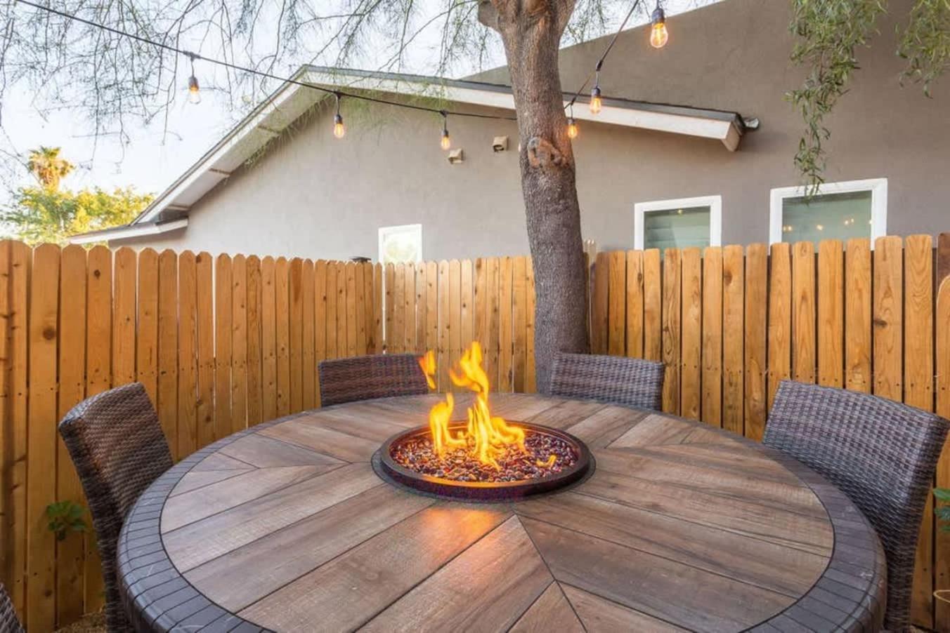 Tangerine Terrace - Modern Living Firepit Bbq * Phoenix