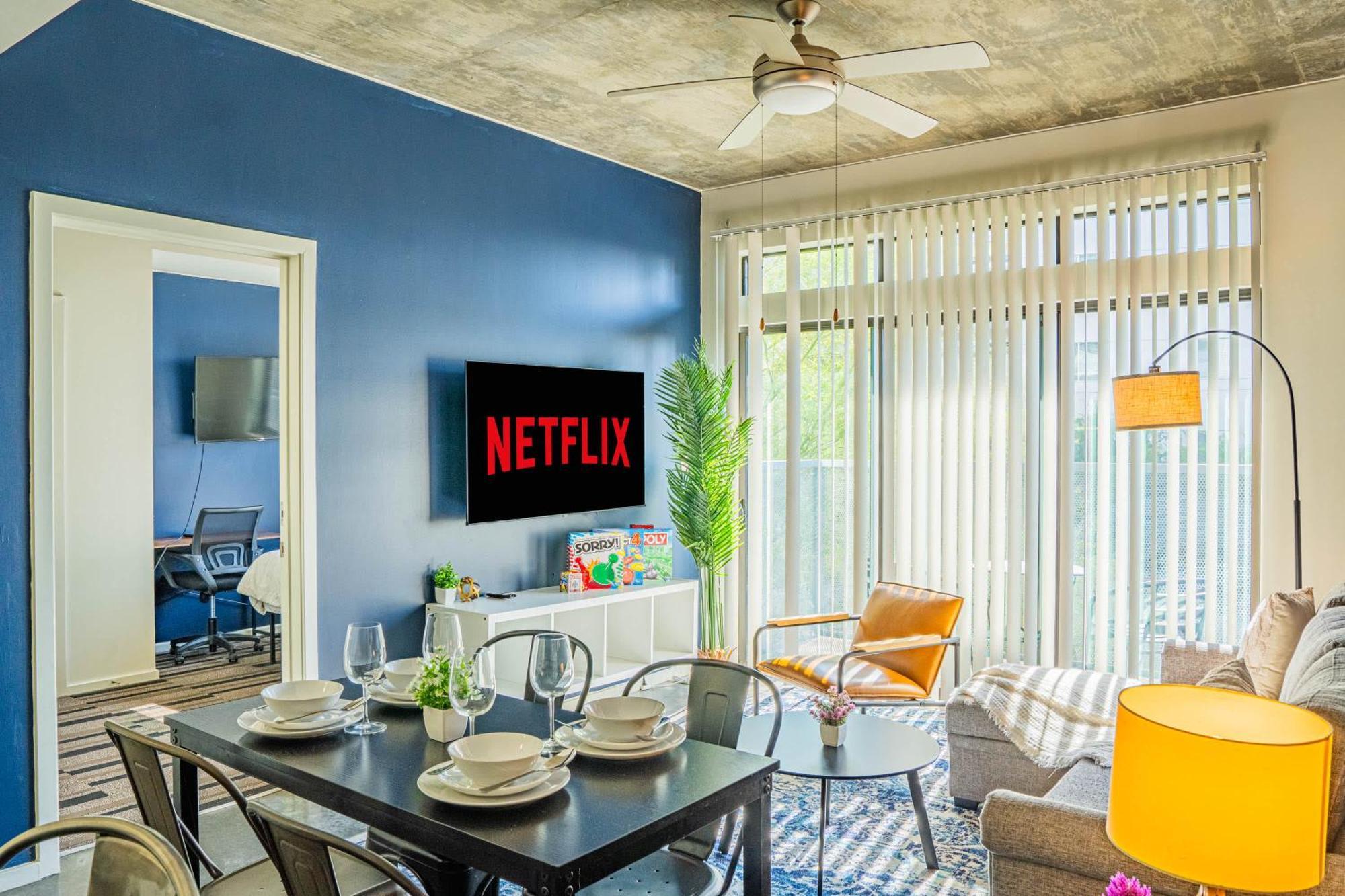 Apartment Modern 2bd - Cdt - Gym, Pool, Parking - Sleep 8