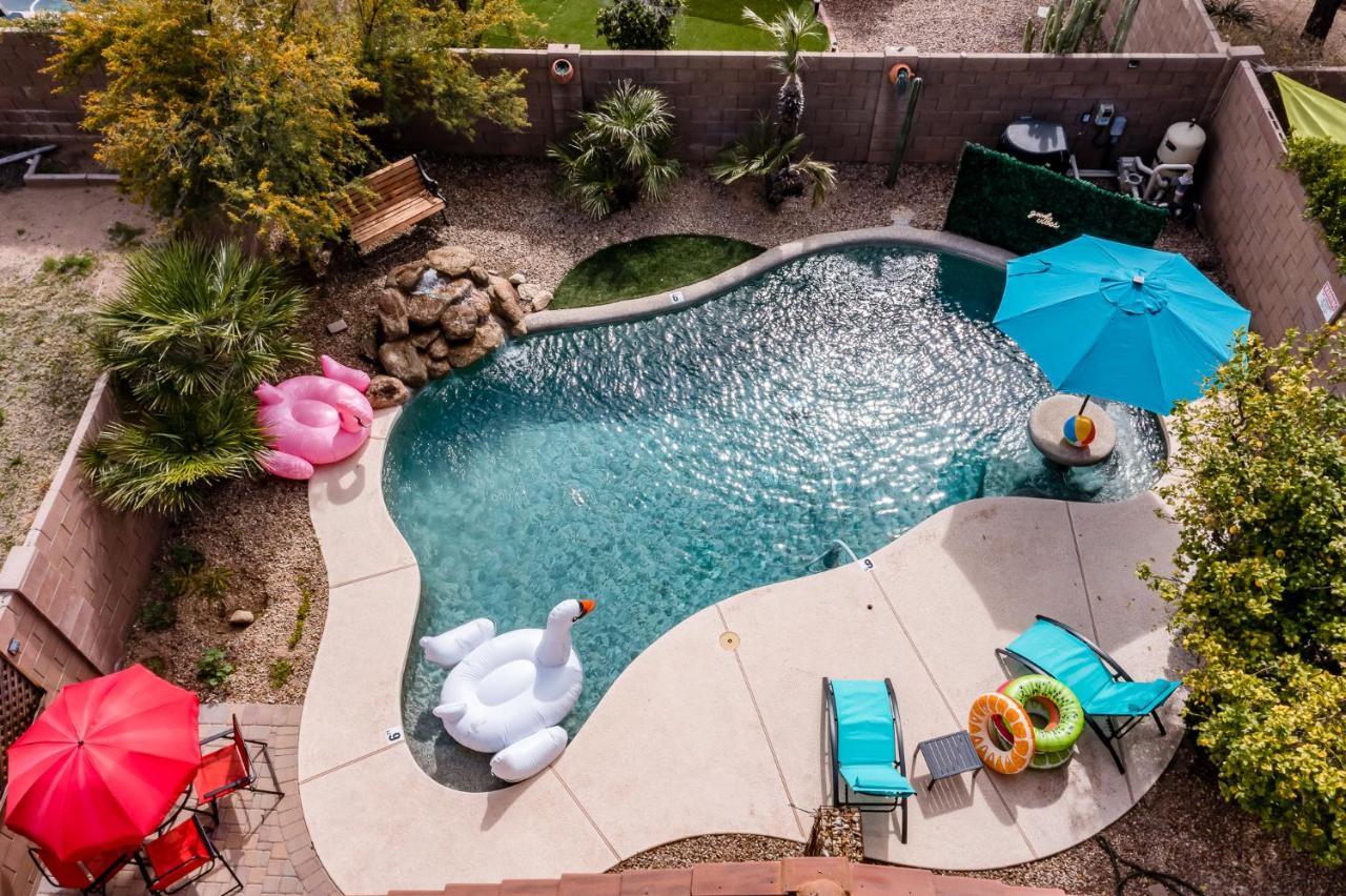 Chic Poolside Oasis - Karaoke - Bbq - Games Casa de férias Phoenix