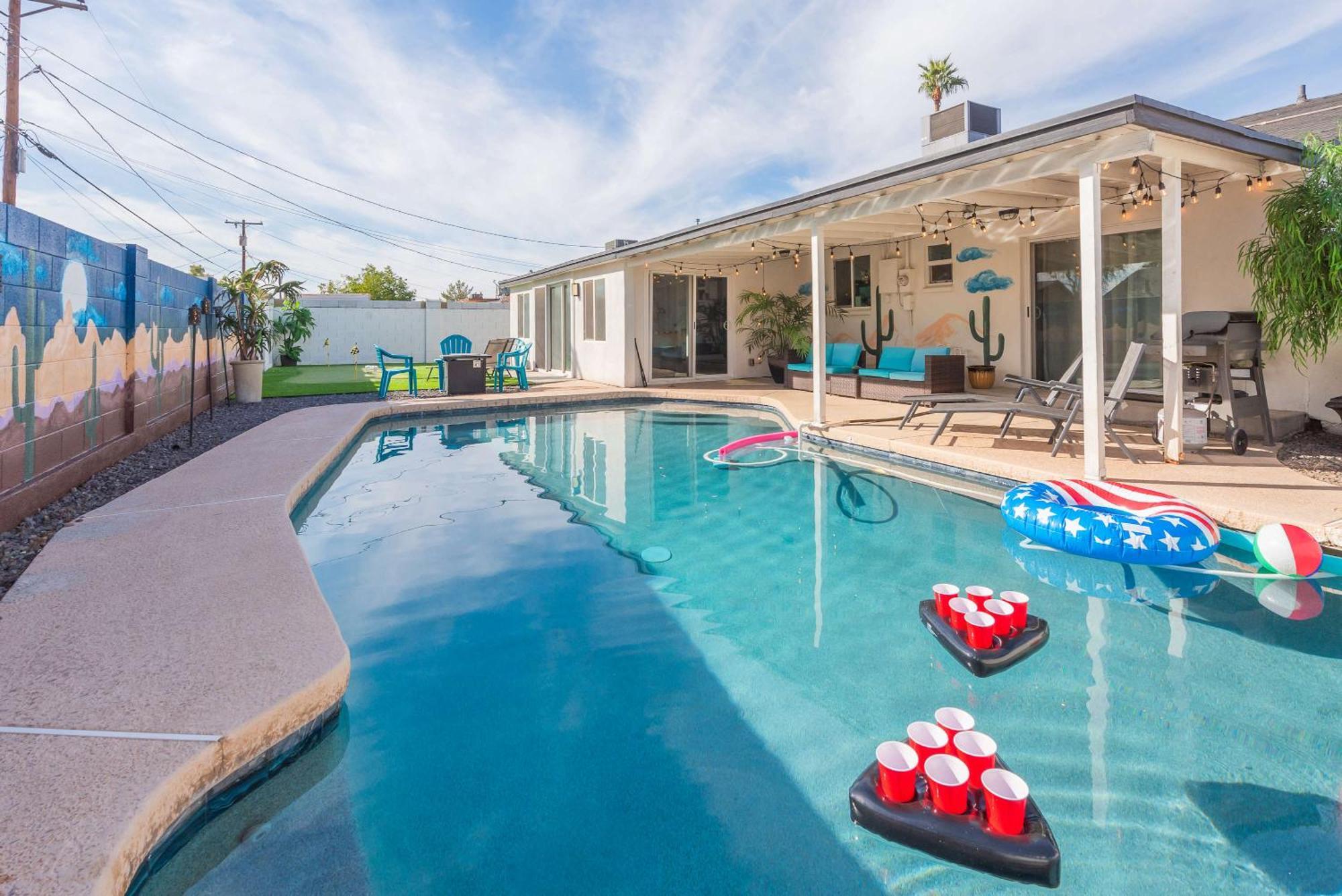 Family Retreat By Old Town With Pool Casa de férias Phoenix
